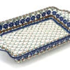 Polish Pottery Baker - Rectangular With Tab Handles - 7 Cups - Primrose