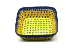 Polish Pottery Baker - Square - Sunburst