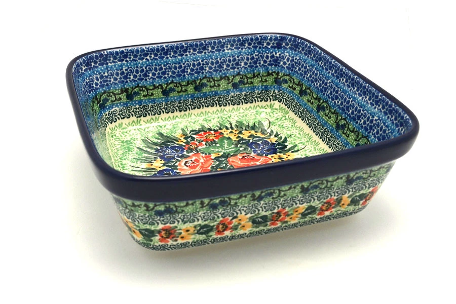 Polish Pottery Baker - Square - Unikat Signature - U4400