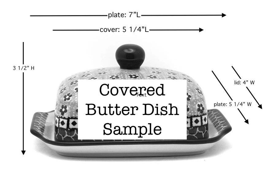 Polish Pottery Butter Dish - Unikat Signature - U4400 - Image 3