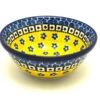 Polish Pottery Dish - Deep Food Prep - Sunburst