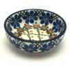 Polish Pottery Dish - Round Food Prep - Primrose