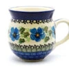 Polish Pottery Mug - 11 Oz. Bubble - Morning Glory