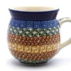 Polish Pottery Mug - 15 Oz. Bubble - Autumn
