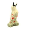 Polish Pottery Pie Bird - Crimson Bells