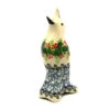 Polish Pottery Pie Bird - Holly Berry