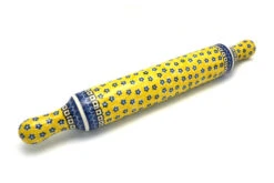 Polish Pottery Rolling Pin - Sunburst