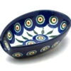 Polish Pottery Spoon Rest - Peacock