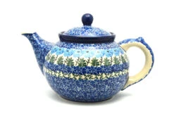 Polish Pottery Teapot - 1 1/4 Qt. - Antique Rose