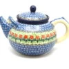 Polish Pottery Teapot - 1 3/4 Qt. - Maraschino