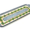 Polish Pottery Tray - Appetizer - 16" - Holly Berry