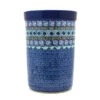Polish Pottery Wine Crock - Aztec Sky