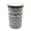 Polish Pottery Wine Crock - Blue Berries